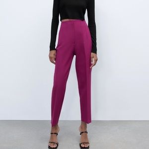 Plum pants